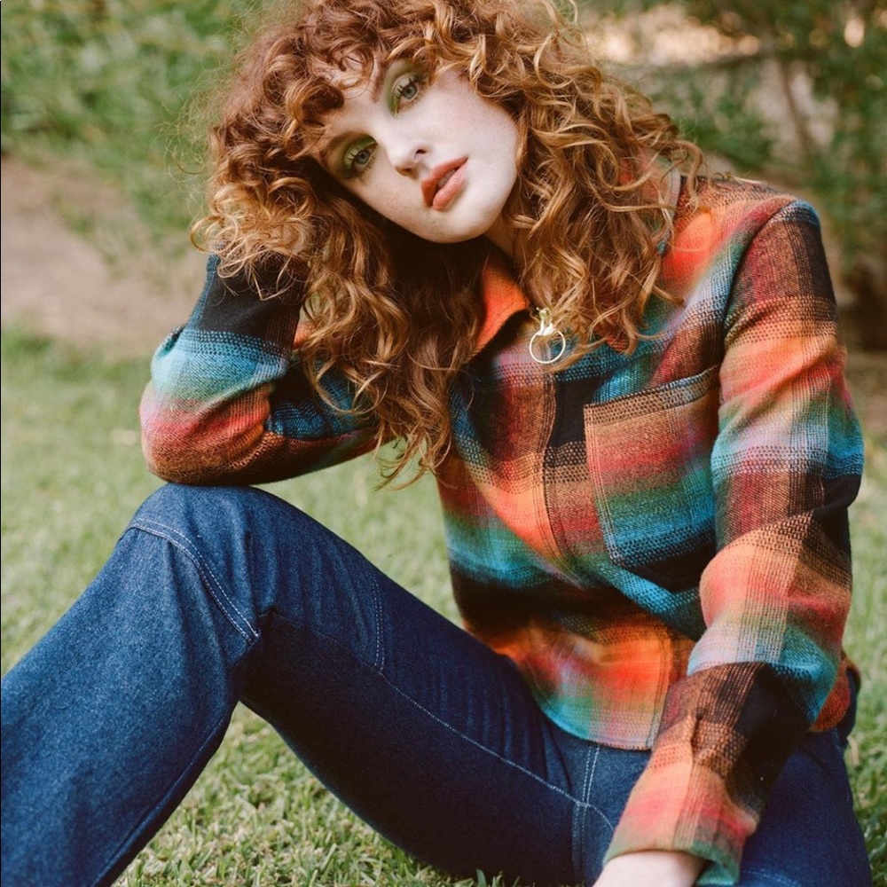 Lykke Wullf Rainbow Plaid Jacket XS/S